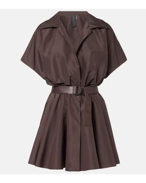Norma Kamali Minikleid - Braun