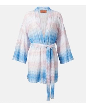 Missoni Copricostume Wave - Blu