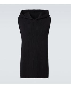 Rick Owens Pullunder Aus Schurwolle - Schwarz