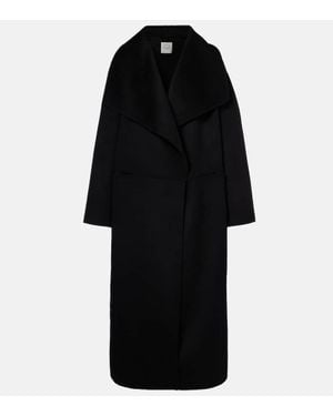 TOTEME Mantel Aus Wolle Und Kaschmir - Schwarz