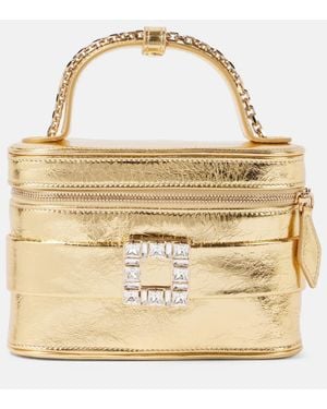 Roger Vivier Très Vivier Aumoniere Bag in Black | Lyst