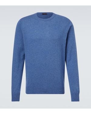 Rubinacci Pullover Aus Kaschmir - Blau