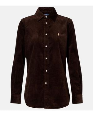Polo Ralph Lauren Cotton Corduroy Shirt - Black