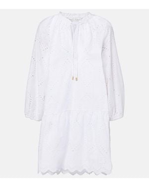 Heidi Klein Robe Rhode Island A Broderies Anglaises - Blanc