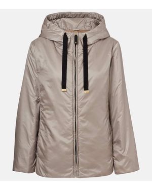 Max Mara The Cube Jacke Greenh Aus Canvas - Braun