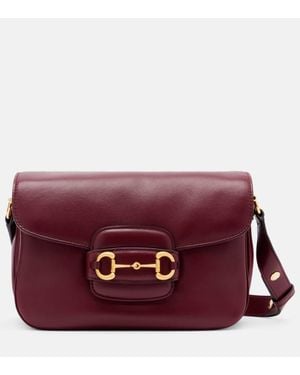 Gucci Schultertasche Horsebit 1955 Aura Small - Lila