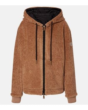 Moncler Reversible Hoodie - Brown