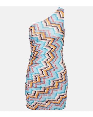 Missoni Zig Zag Lame Beach Cover-Up - Blue