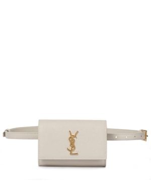 Saint Laurent Guerteltasche Kate aus Leder - Mehrfarbig