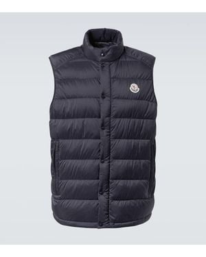 Moncler Barthe Down Vest - Blue