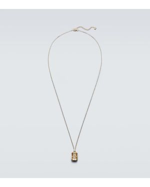 Mateo Halskette Aus 14Kt Gelbgold - Weiß