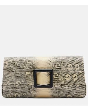 Manolo Blahnik Clutch Maygot - Metallizzato