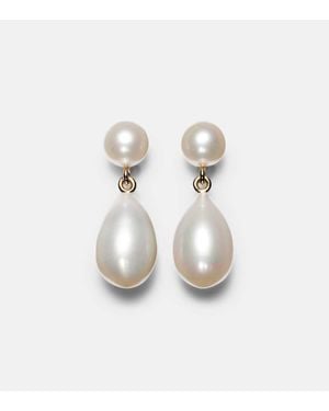 Sophie Bille Brahe Orecchini Venus L'Eau - Bianco
