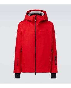 Moncler Skijacke Hinterburgs Aus Gore-Tex - Rot