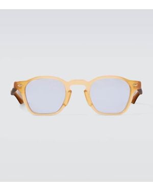 Jacques Marie Mage Eckige Sonnenbrille Zephirin - Gelb