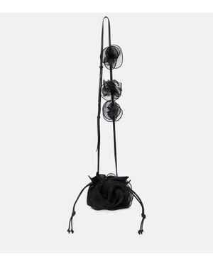 Magda Butrym Bucket-Bag Magda Small Aus Seide - Schwarz
