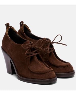 Etro Suede Desert Boots - Brown