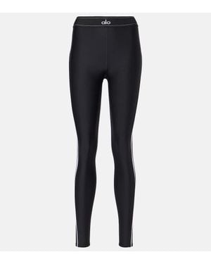 Alo Yoga Leggings Suit Up Airlift - Blau