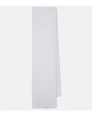 TOTEME Cotton Scarf - White