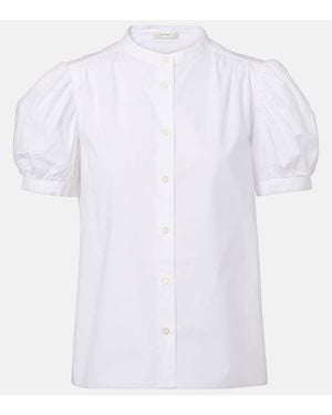 FRAME Top En Coton - Blanc