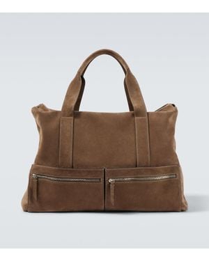 Metier Racer 53 Suede Duffel Bag - Brown