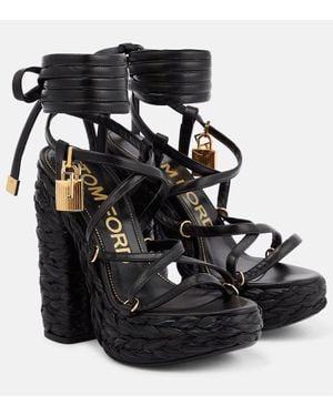 Tom Ford Sandali - Nero