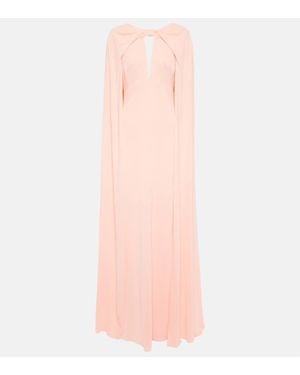 Monique Lhuillier Abito Lungo - Rosa