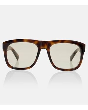 Saint Laurent Eckige Sonnenbrille Sl 558 - Braun