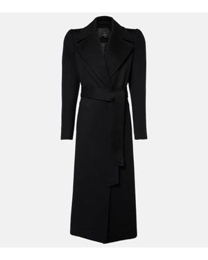 Wardrobe NYC Mantel Rhw Aus Wolle - Schwarz