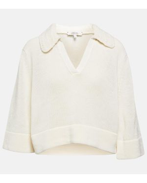 Dorothee Schumacher Polopullover Sporty - Weiß