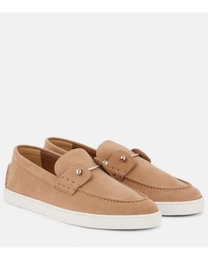 Christian Louboutin Loafers Chambeliboat Aus Leder - Natur