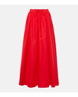 STAUD Gonna Lunga Maxi Eden - Rosso