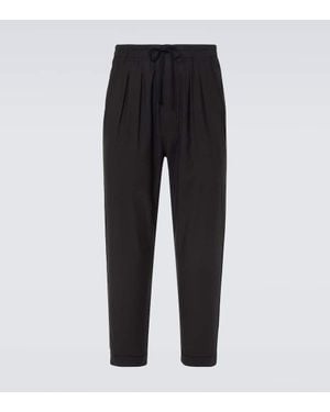 Tom Ford Gerade Hose Aus Twill - Schwarz