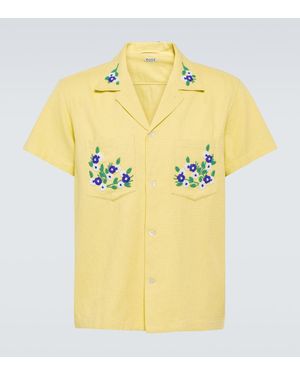 Bode Camicia Chicory - Giallo