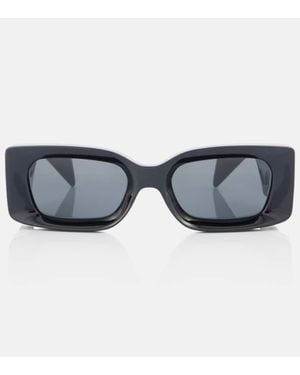 Versace Eckige Sonnenbrille - Blau