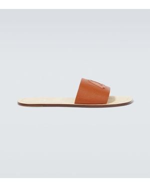 Christian Louboutin Pantoletten Varsicool Aus Leder - Mehrfarbig