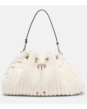 Jimmy Choo Bucket Bag Bon Bon E/W - Natur
