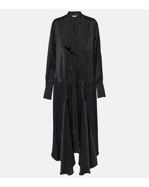 Plan C Midikleid - Schwarz