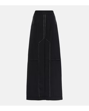Victoria Beckham Deconstructed Skirt - Black