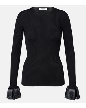 FFORME Pullover Nova Aus Einem Wollgemisch - Schwarz