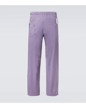 Satisfy Pantalon De Survetement Pertex 3L - Violet