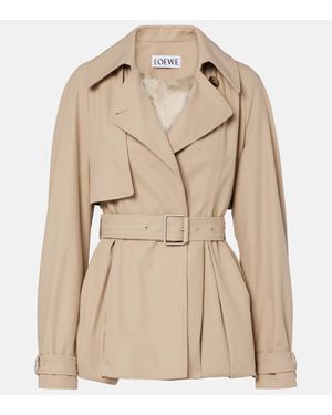 Loewe Jacke Balloon Aus Baumwolle - Natur