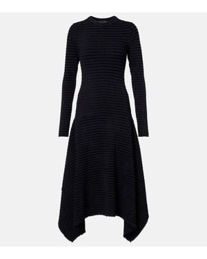 Proenza Schouler Midikleid Didi Aus Strick - Schwarz