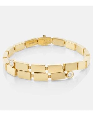 Ileana Makri 18Kt Bracelet With Diamonds - Metallic