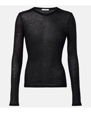 The Row Pullover Iverness Aus Kaschmir - Schwarz