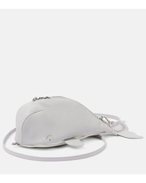 Loewe X Suna Fujita Whale Mini Crossbody Bag - Grey