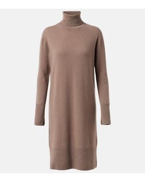 JOSEPH Minikleid Aus Kaschmir - Braun