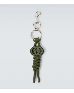 Gucci Schluesselanhaenger Interlocking G - Grün