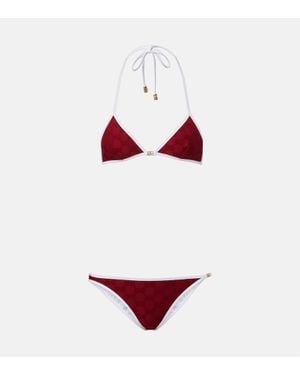 Gucci Bikini Gg - Rojo