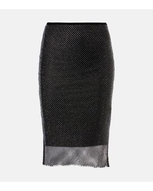 Sportmax Gonna Midi Zinnia - Nero